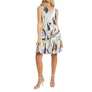 NEW CABALLERO luna addo floral dress in multi